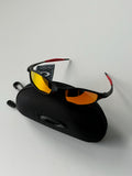 Oakley Juliet 1.0 Sunglasses – Matte Black Frame / Fire Iridium Lens | Y2K Vintage
