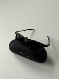 Oakley Juliet 2.0 Sunglasses – Matte Black Frame / Blackout Lens | Y2K Vintage