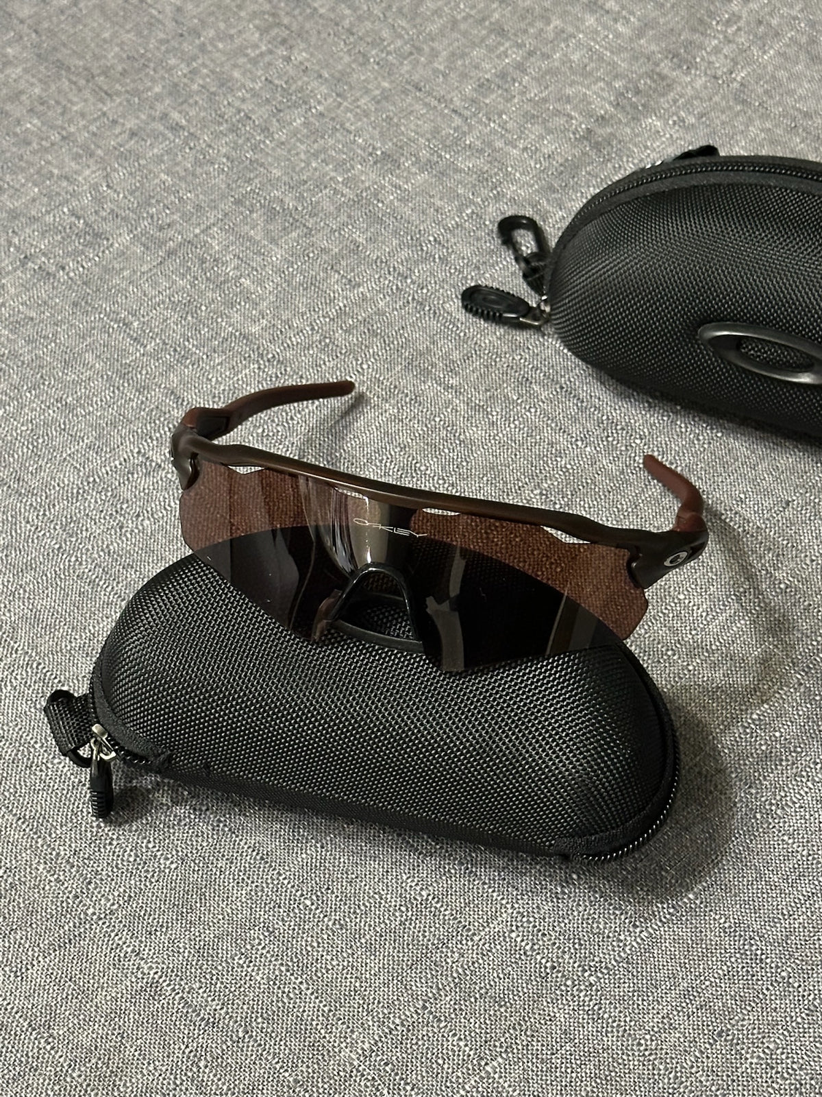 Oakley Radar EV Sunglasses – Metallic Brown Frame / Brown Lens | Y2K Sport