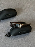 Oakley Splice Sunglasses – Metallic Bronze Frame / Bronze Lens | Y2K Vintage