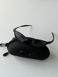 Oakley Juliet 1.0 Sunglasses – Matte Black Frame / Blackout Lens | Y2K Vintage